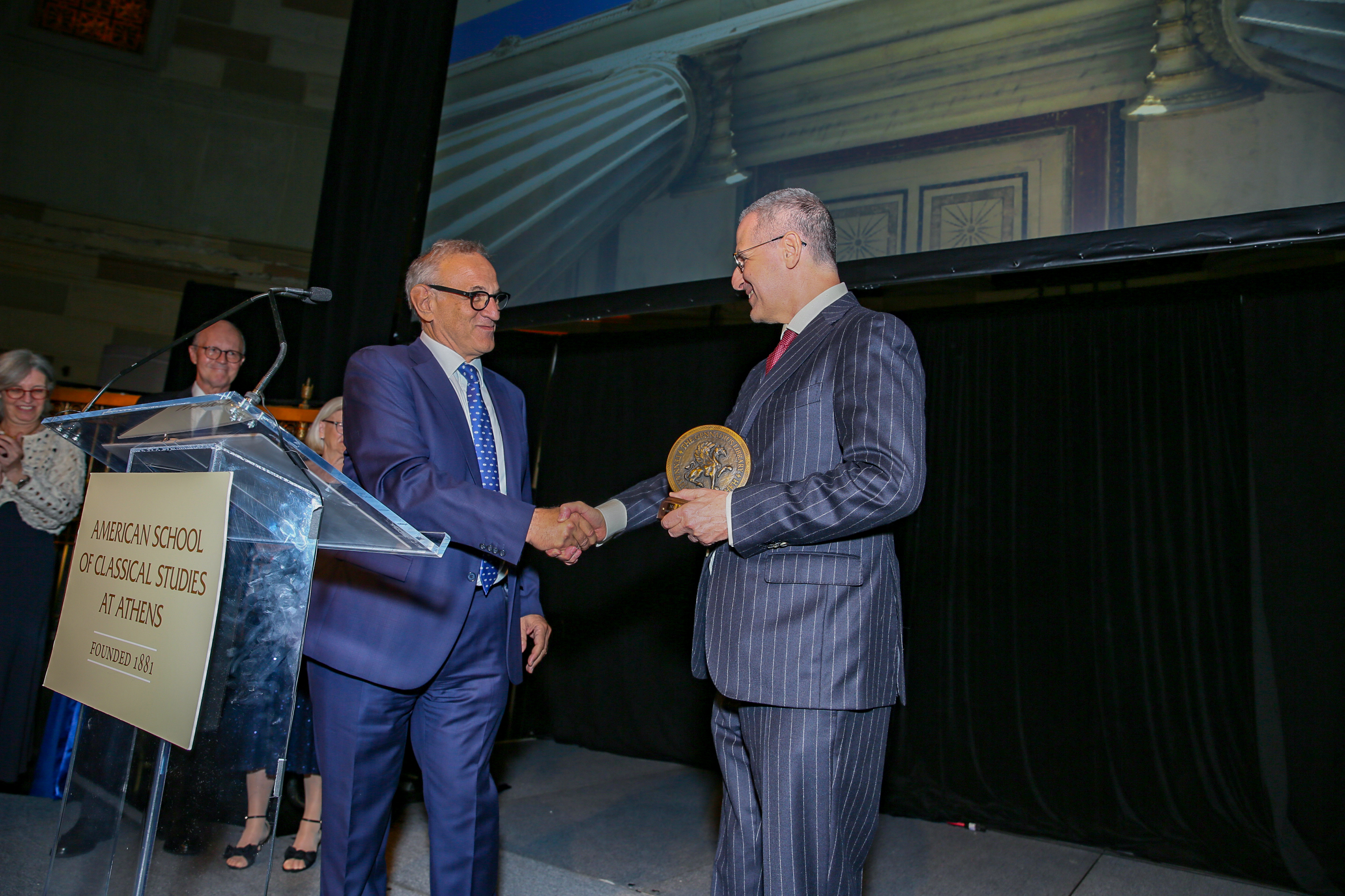 Ed Cohen delivers Athens Prize acceptance speech at the American School's Gala 2022.